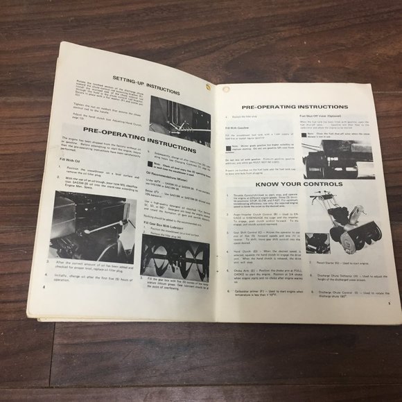 International Harvester IH Model 8 and 10 Snow Blower Manual - Picture 9 of 12
